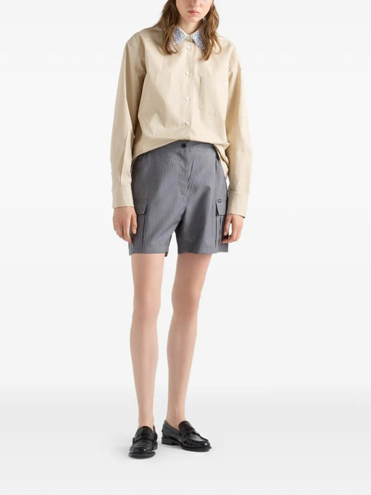 Poplin Shirt P453JR S OOO 1XV2F0F24 PRADA 
