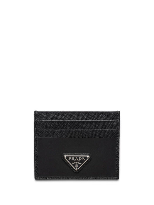 Triangle-logo Leather Wallet 2MC025 2DMHF0002 PRADA 