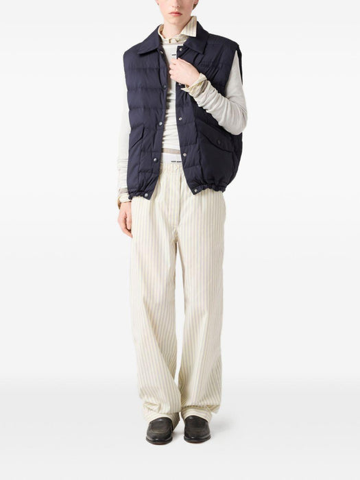 flapped-pocket gilet ML1407 S OOO 158AF0008 MIU MIU 