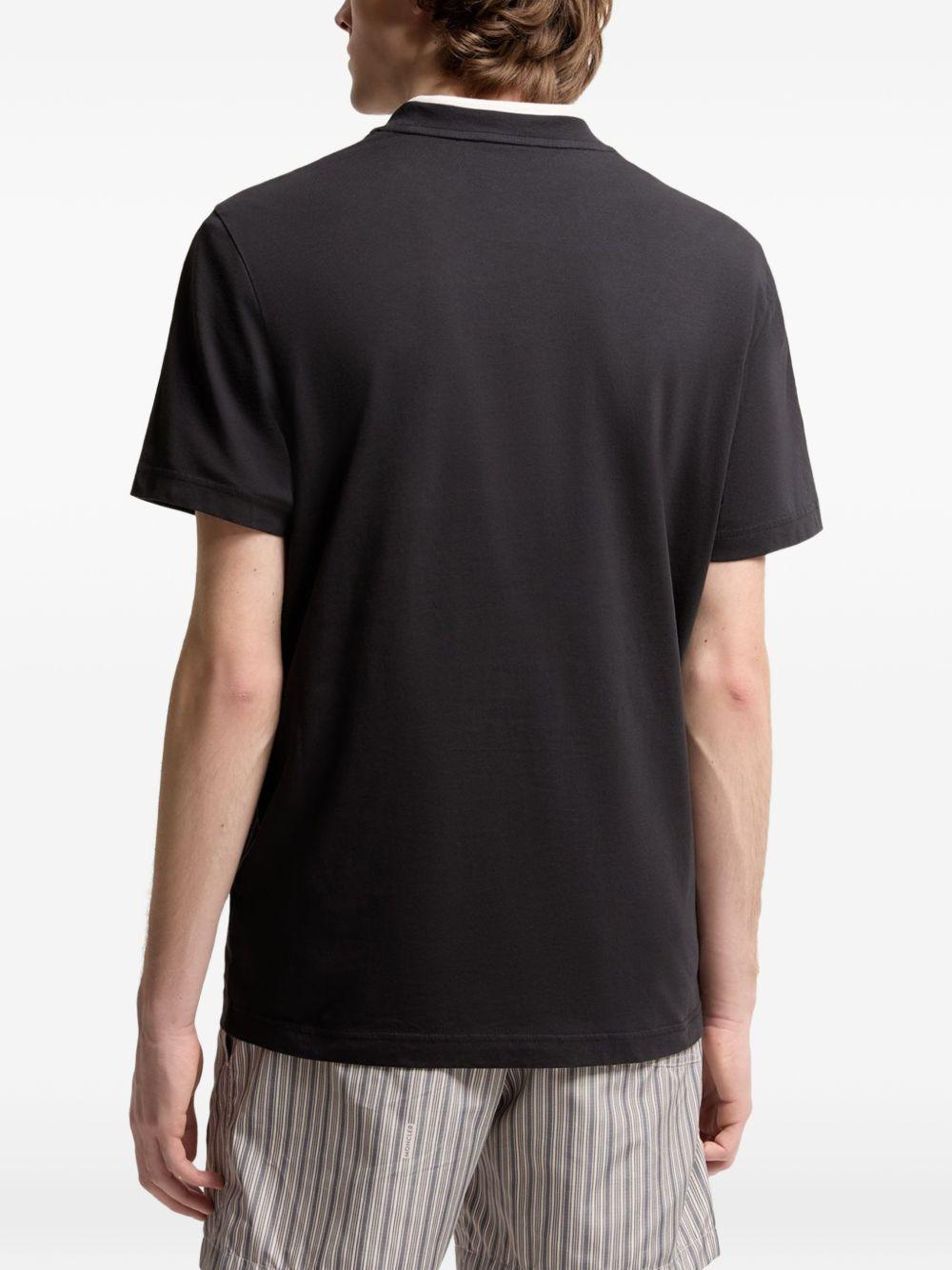 logo-patch T-shirt L10918C00074 89B8Q778 MONCLER 