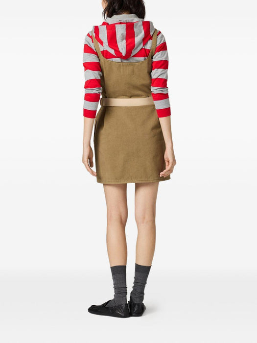 mini scoop-neck dress MF6181 S OOO 19EKF0241 MIU MIU 