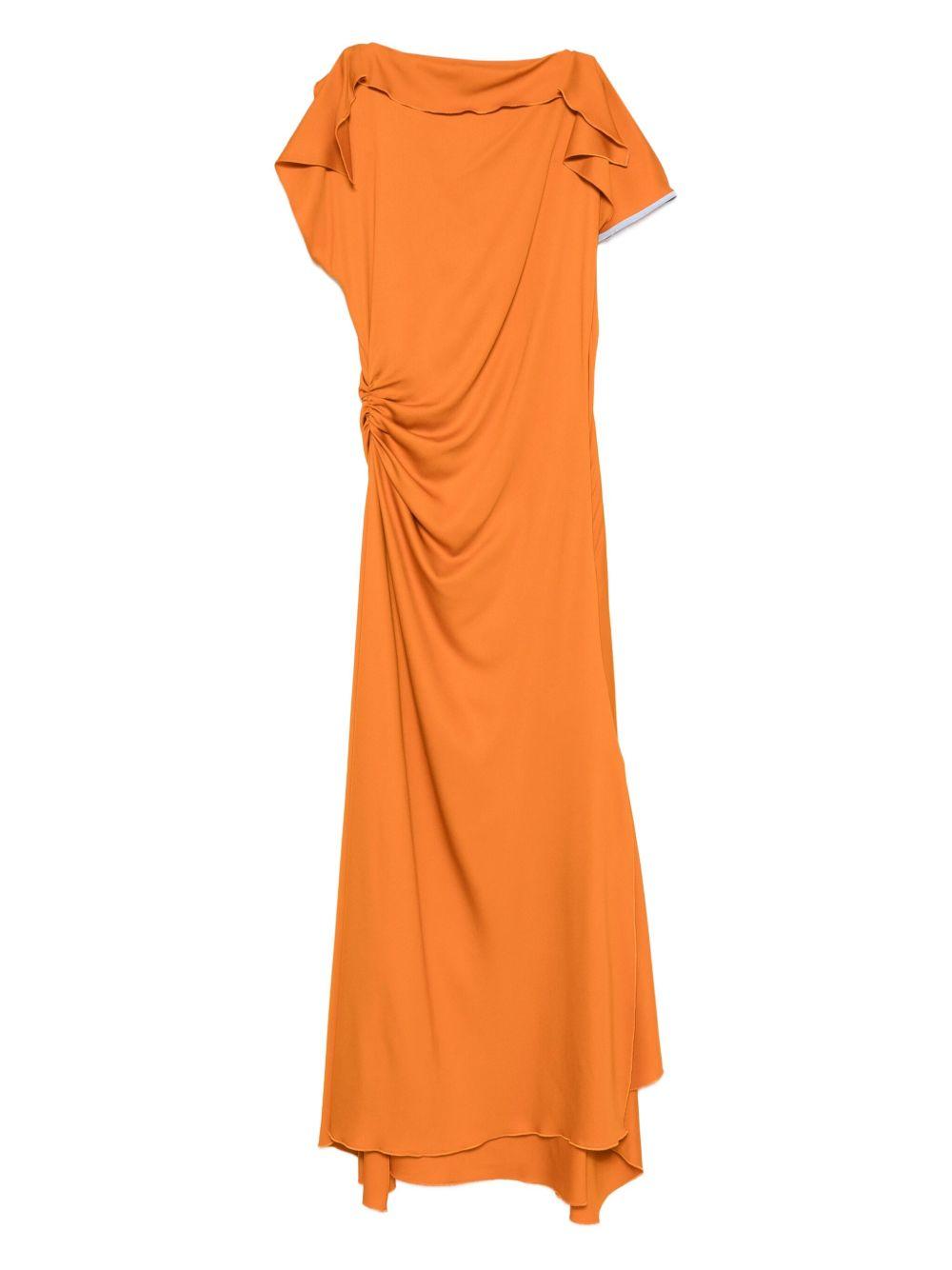 asymmetric dress 1325WDR006601A 6504 VICTORIA BECKHAM 
