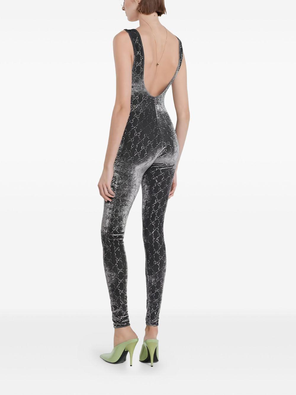 GG crystal embroidery jumpsuit 850293 XUANS1037 GUCCI 