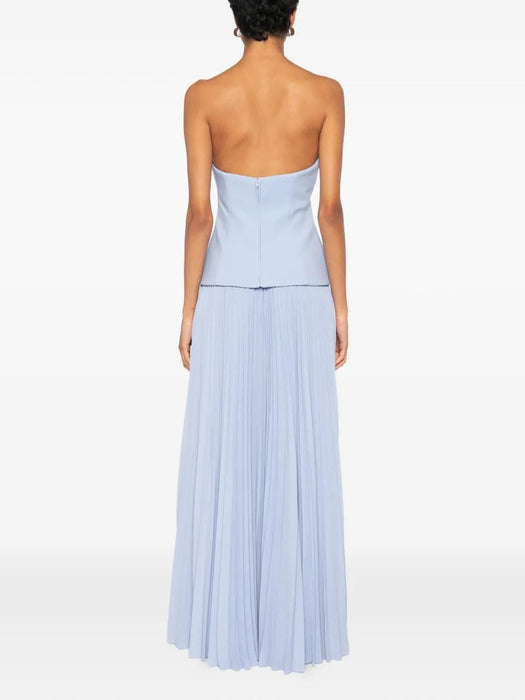 Britt Maxi Dress OS44017 LIGHT BLUE SOLACE LONDON 
