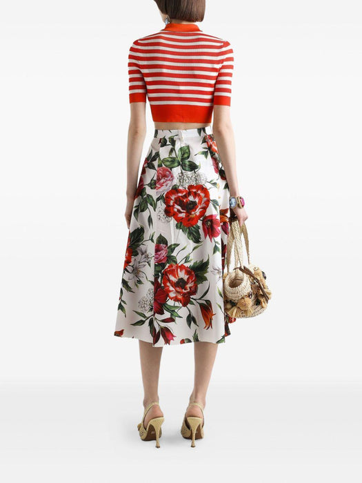 floral-print midi skirt F4C10T HS5TQHA5PB DOLCE & GABBANA 