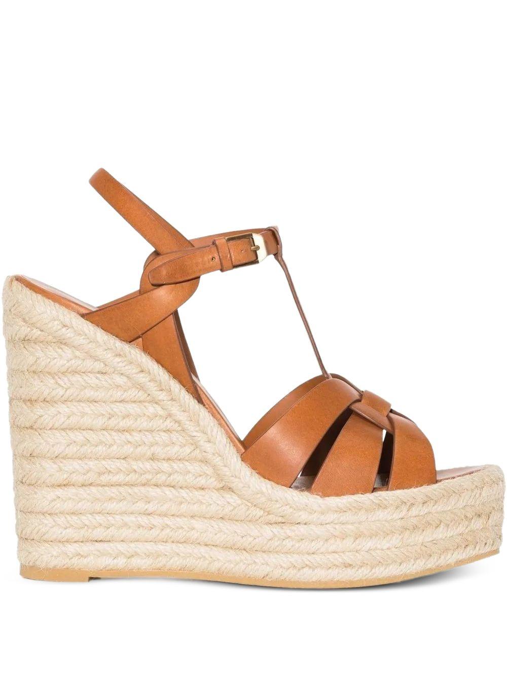 strap buckle-detail espadrilles<BR/><BR/> 611924 BDA002206 SAINT LAURENT 