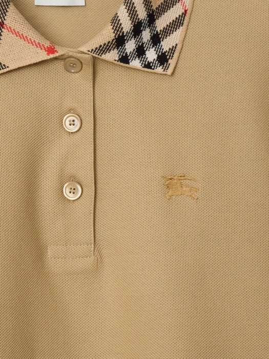 cotton polo shirt dress 8110342 B8626 BURBERRY 