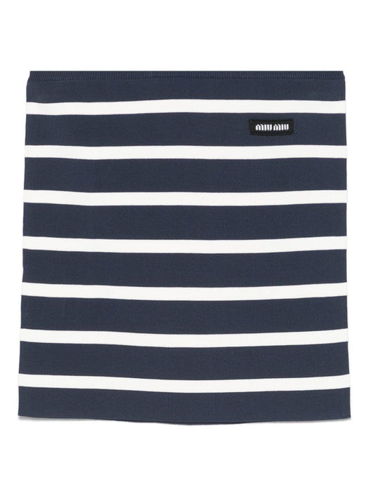 striped top MMV285 S OOO 17NCF0761 MIU MIU 