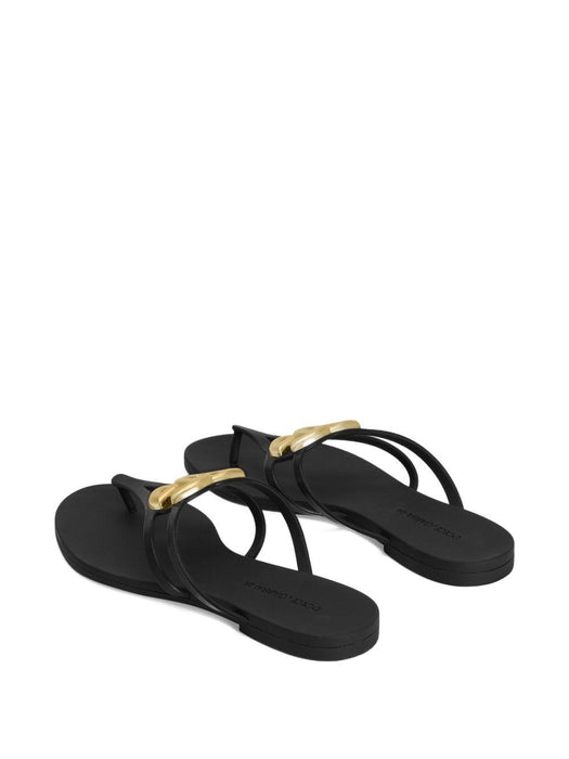 logo plaque flip-flops CW2418 AY8178E831 DOLCE & GABBANA 