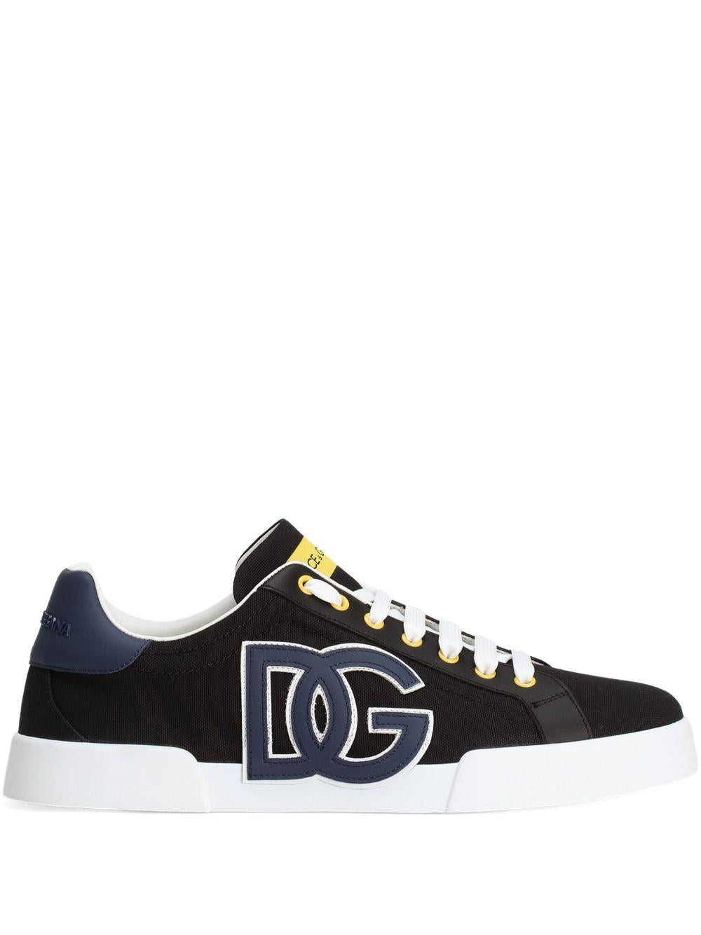 Portofino logo-embellished low-top sneakers CS2343 AE6298F701 DOLCE & GABBANA 