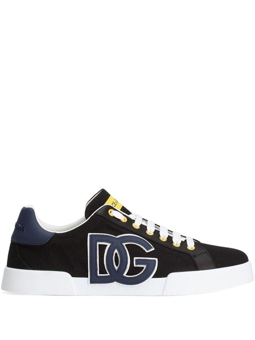 Portofino logo-embellished low-top sneakers CS2343 AE6298F701 DOLCE & GABBANA 