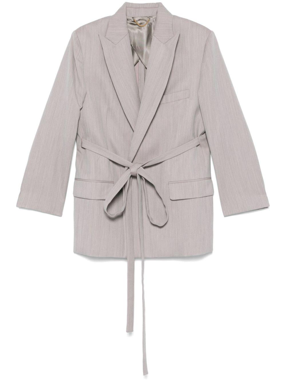 tailored belted blazer 1125WJK006092A QUARTZ 9225 VICTORIA BECKHAM 