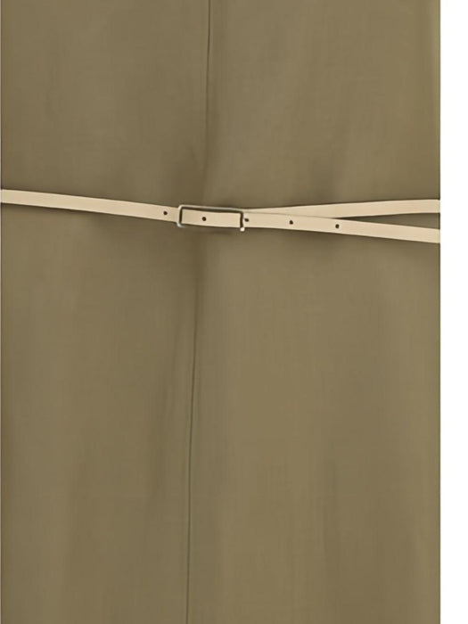 V-neck belted midi dress ABD276F620M148 1275 FABIANA FILIPPI 