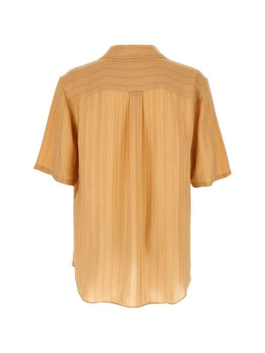 Striped silk shirt 860621 Y7J399096 SAINT LAURENT 