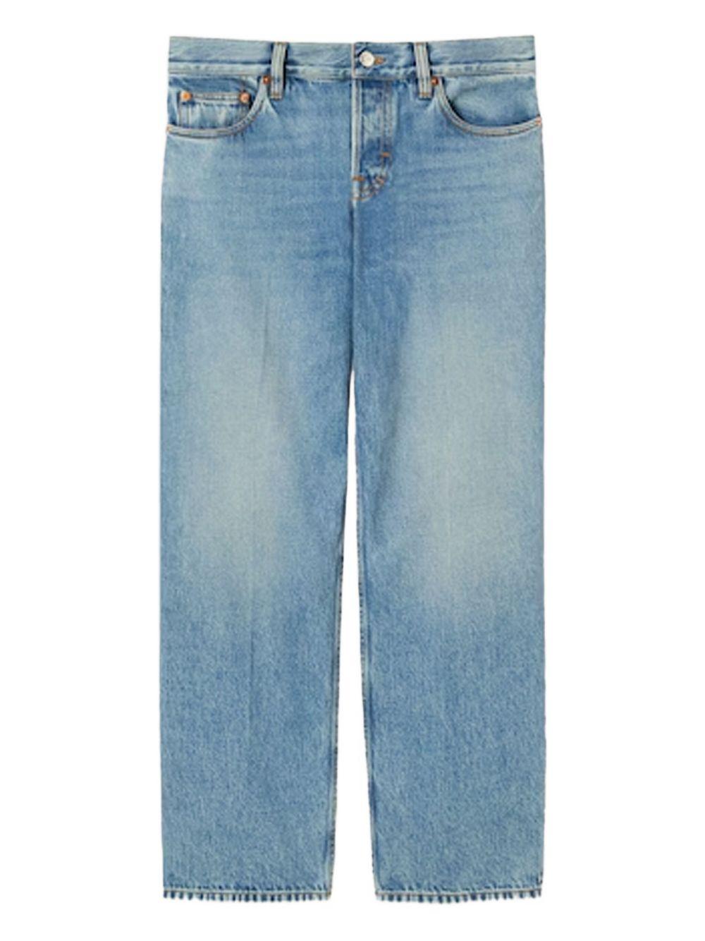 straight-leg denim trousers 812233 XDC7S4009 GUCCI 