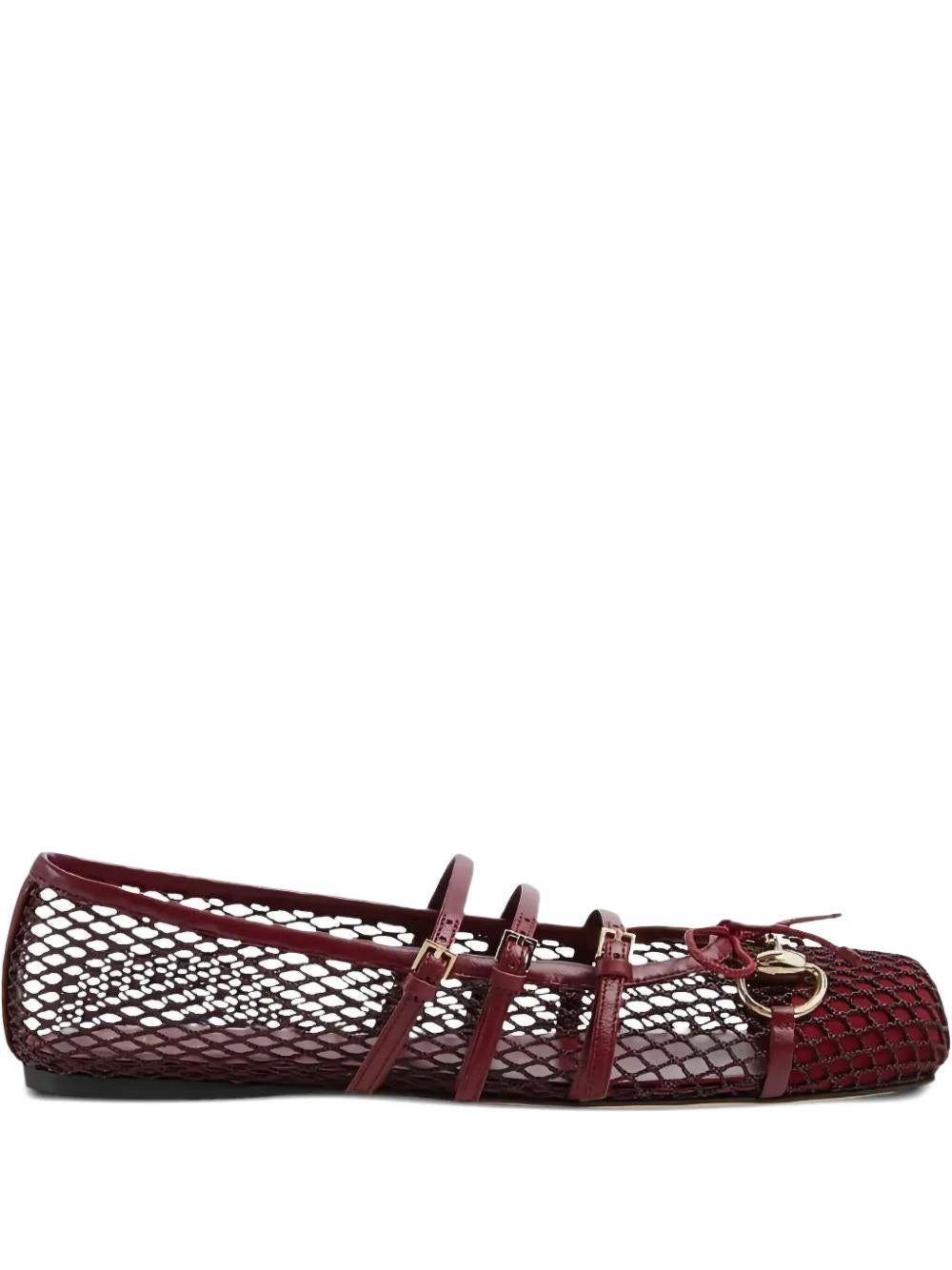 strap-detail ballet sandals 835077 FAEQZ5741 GUCCI 