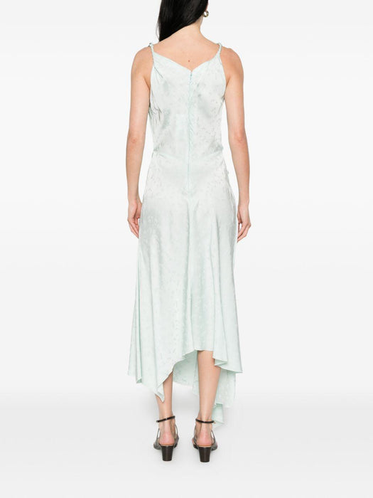 cowl-neck drape-detail midi dress 1226WDR006029C 2556 VICTORIA BECKHAM 
