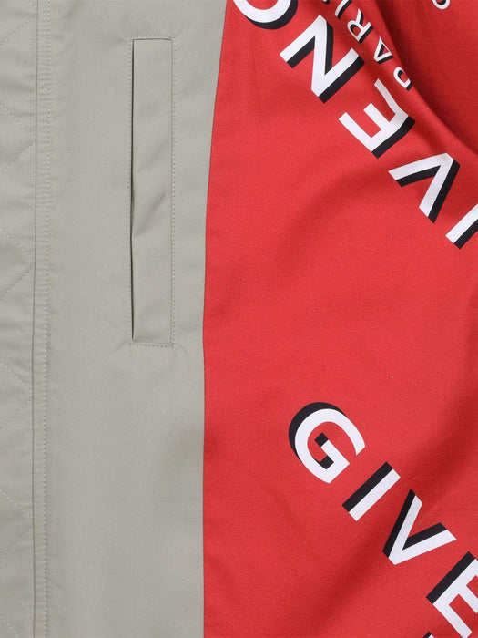 contrast-collar bomber jacket BM01DX163R 250 GIVENCHY 