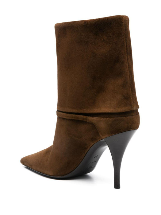85mm folded boots 801393 0LI002701 SAINT LAURENT 