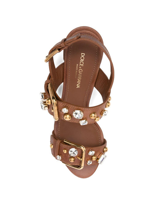 embellished strap sandals CR1972 A67458C090 DOLCE & GABBANA 
