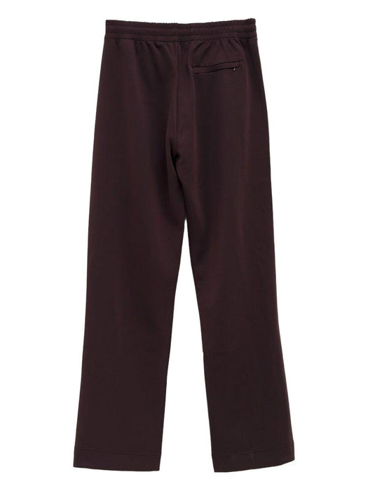 logo-patch track pants M-AW25-JTR-301-01 AUBERGINE CASABLANCA 