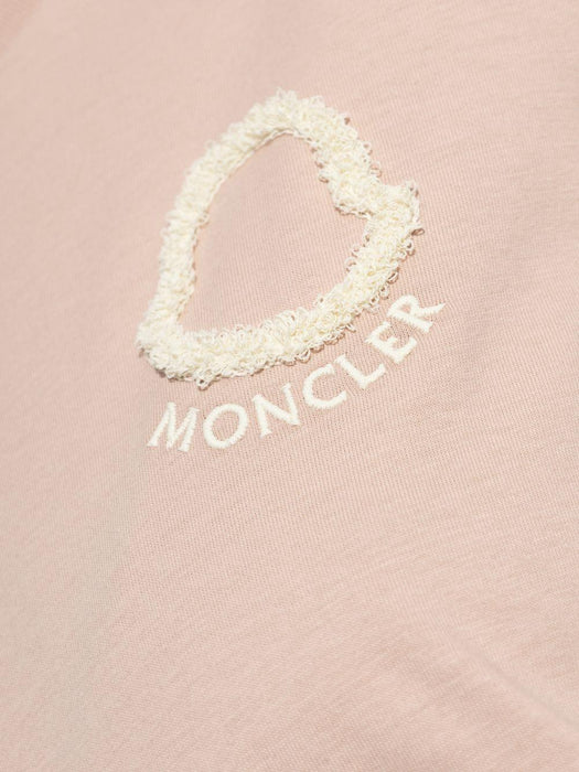 Logo-appliqué T-shirt L10938C00061 89AUO51V MONCLER 