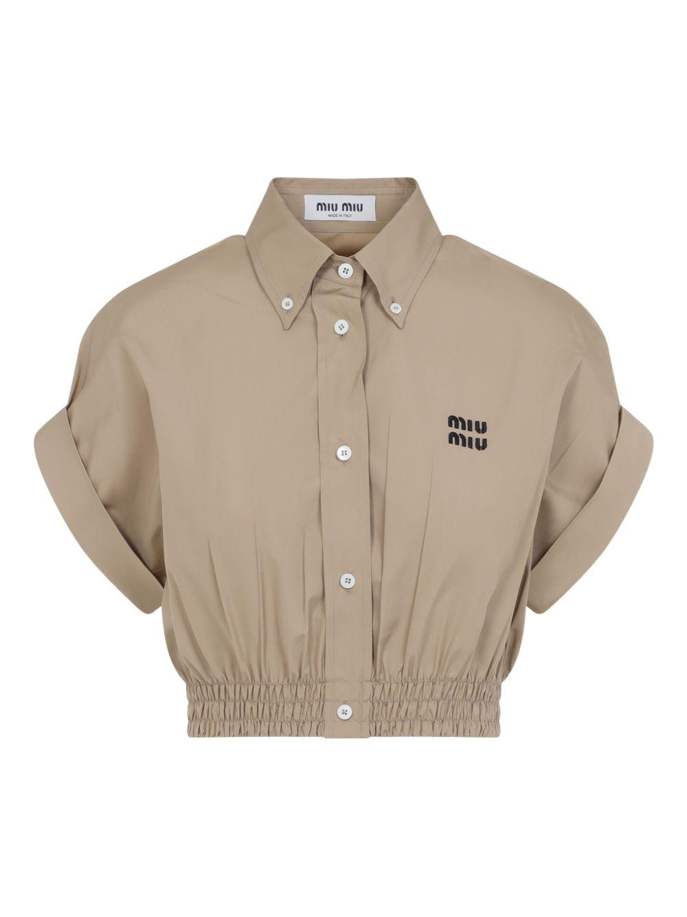 cotton shirt MK1955 S OOO 10RGF0241 MIU MIU 
