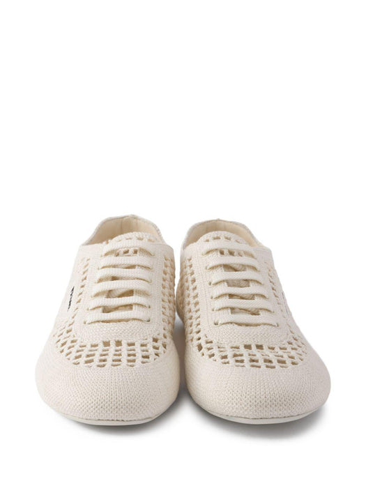 round-toe lace-up sneakers 1E360O F 005 2F46F0304 PRADA 
