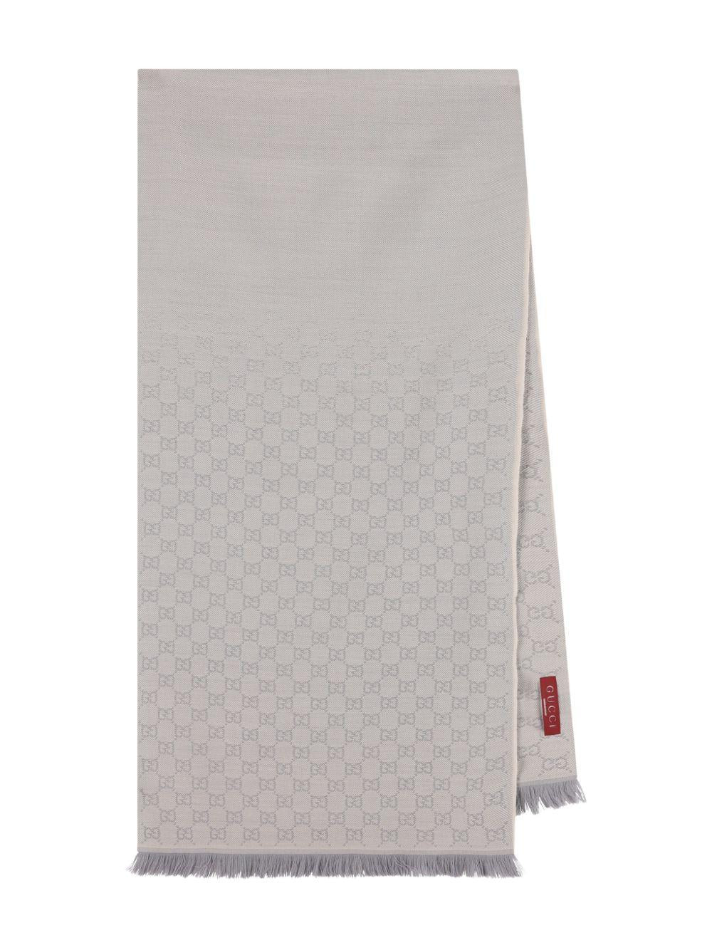 jacquard fringed scarf 848507 3G2009969 GUCCI 