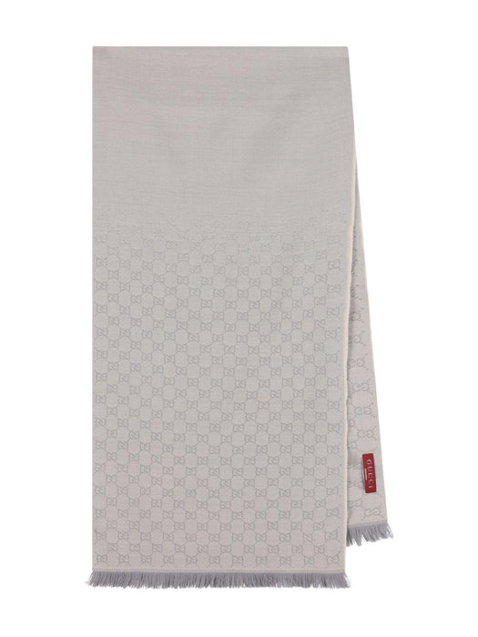 jacquard fringed scarf 848507 3G2009969 GUCCI 