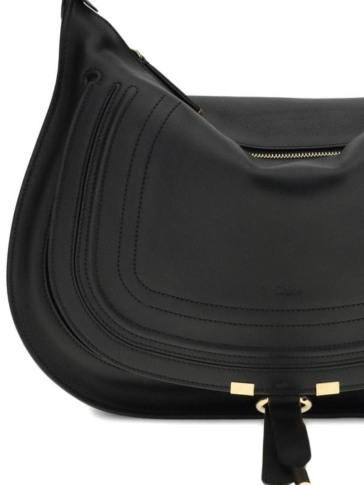 Marcie braided-handle tote bag 26SS881R35 001 CHLOÉ 