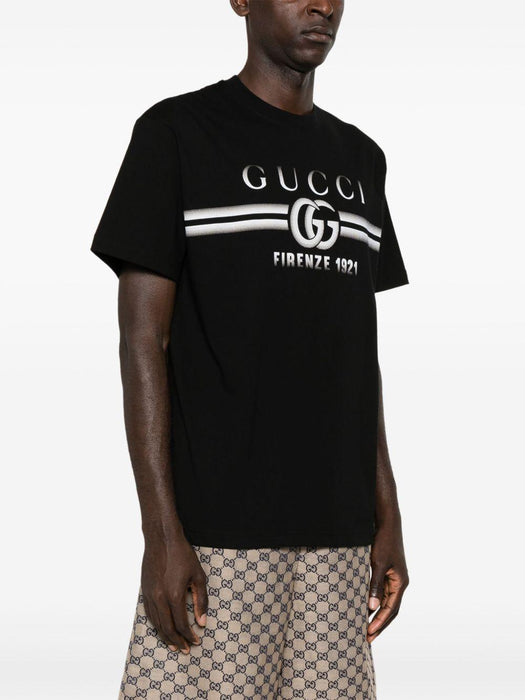 GG logo-print cotton T-shirt 785345 XJGKJ1070 GUCCI 