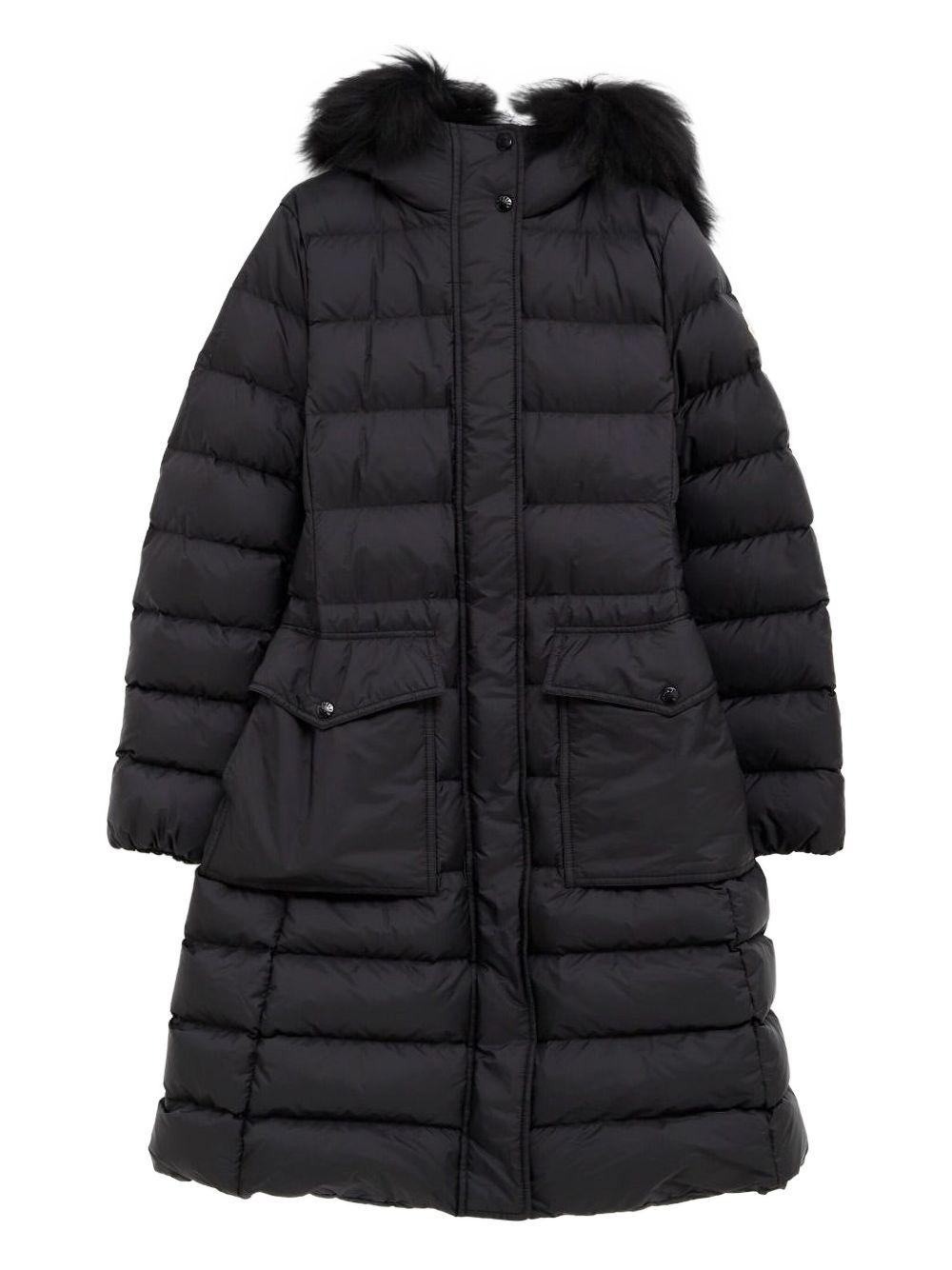 Khloesse shearling-trim quilted jacket K20931C00013 53A5E999 MONCLER 