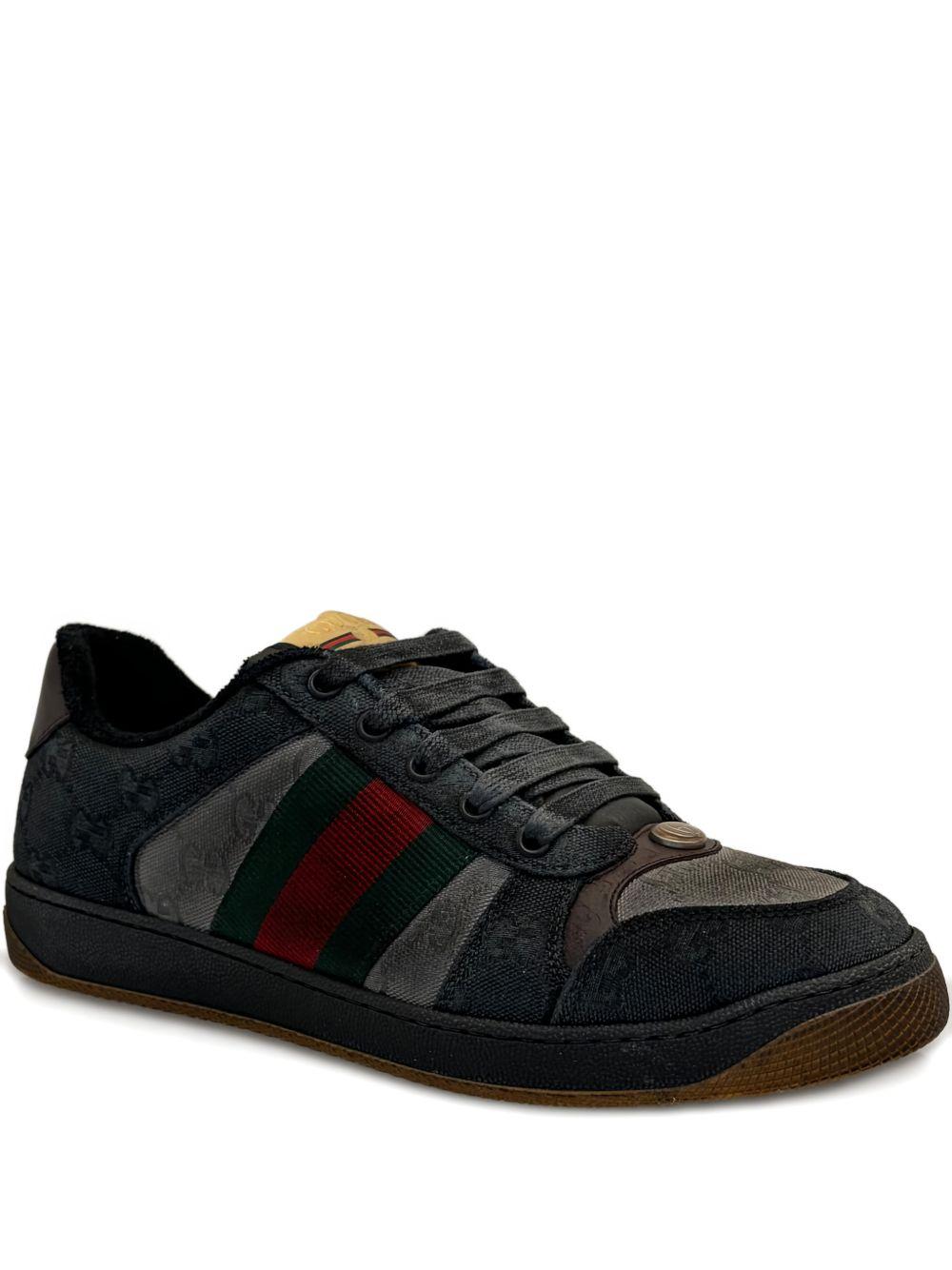 striped screener sneaker 857889 FAFEN1077 GUCCI 
