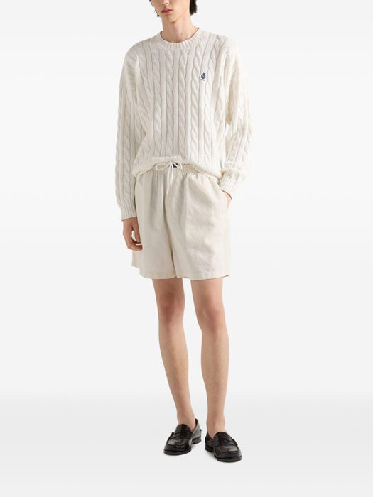 Cotton crew-neck sweater UMF304 SOOO 19VLF0009 PRADA 