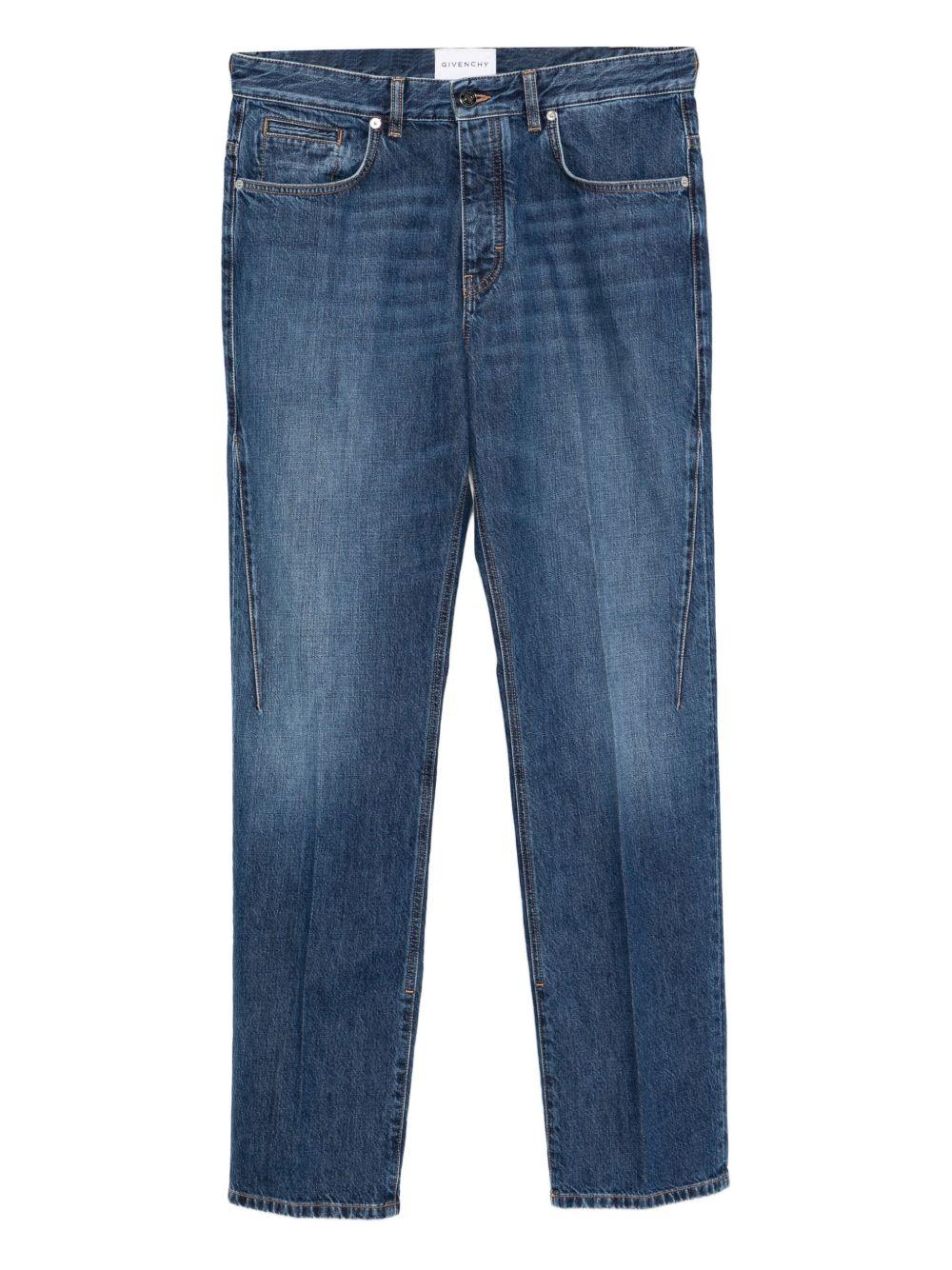 logo-embroidered jeans BM51MK516L 401 GIVENCHY 