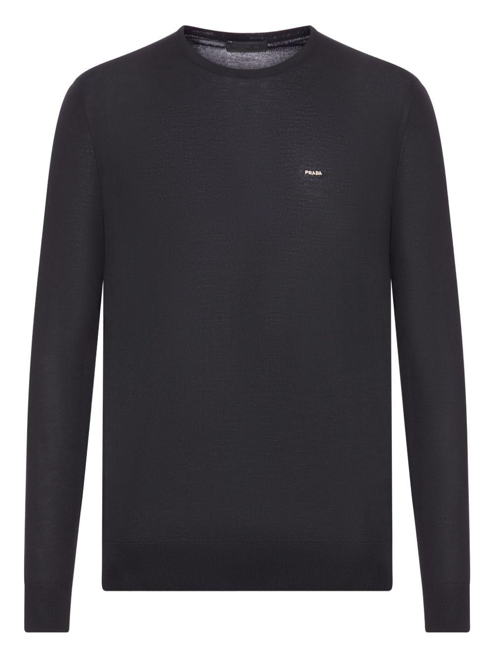 wool crew-neck sweater UMF146 S OOO 18DYF0002 PRADA 