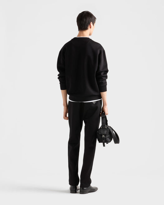 Technical cotton sweatshirt UJL90B SWMO 11OQF0002 PRADA 