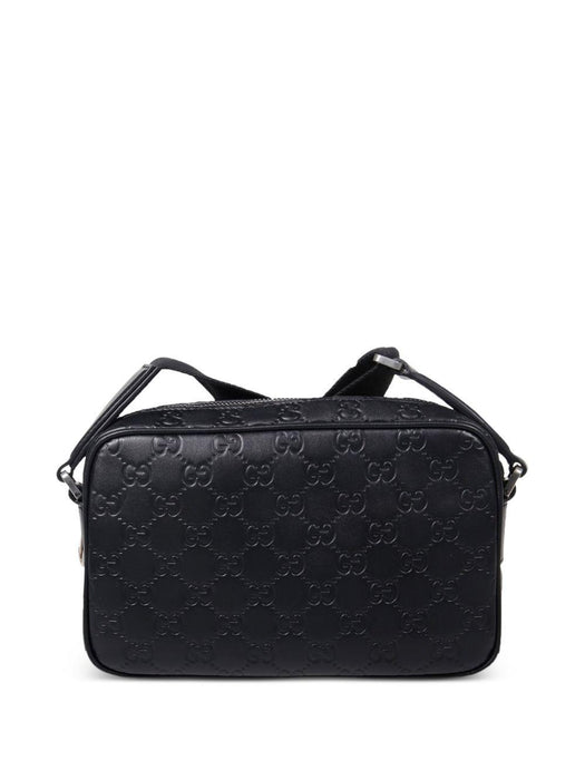 embossed messenger bag<BR/><BR/> 850242 AAFOM1053 GUCCI 