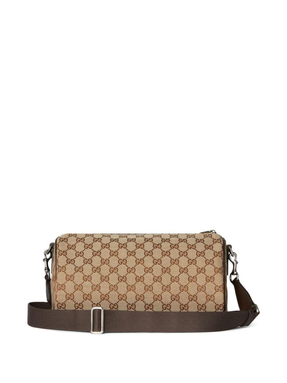 small logo-patterned cylindrical shoulder bag 834455 FAEPT9753 GUCCI 