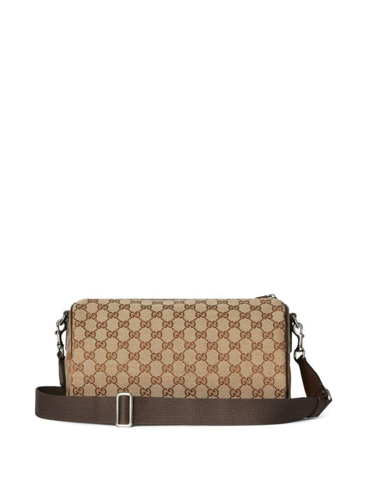 small logo-patterned cylindrical shoulder bag 834455 FAEPT9753 GUCCI 