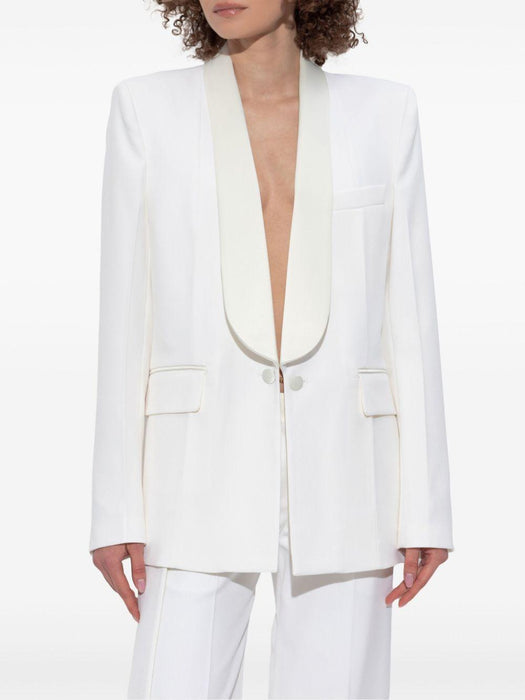 shawl-collar blazer 1125WJK006060A IVORY 3 VICTORIA BECKHAM 