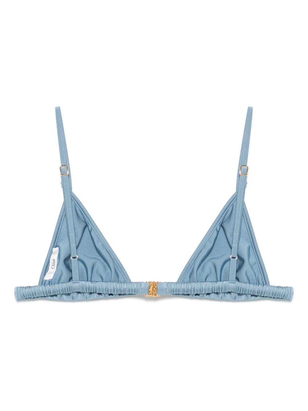 logo-lettering bikini top 25AMB20472 44A CHLOÉ 