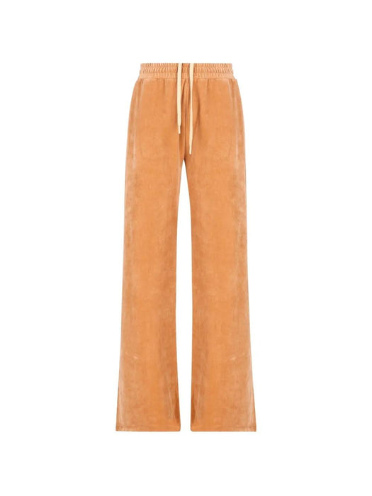 Wide-leg tracksuit trousers in velvet CH26AJP01188 271 CHLOÉ 