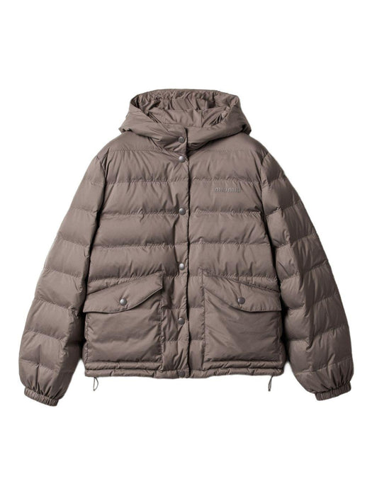 hooded down jacket ML1408 S OOO 158AF0276 MIU MIU 