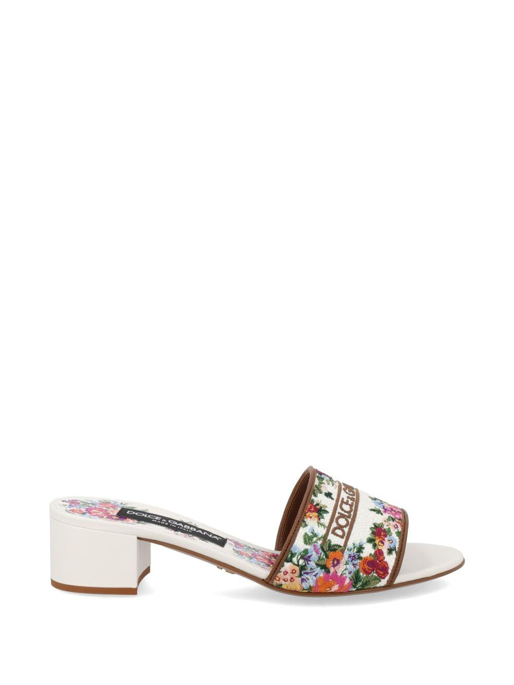 floral sandals CR1748 A64838V135 DOLCE & GABBANA 
