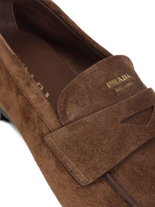 piped detail leather loafers 2DF090 F X000 054F0324 PRADA 