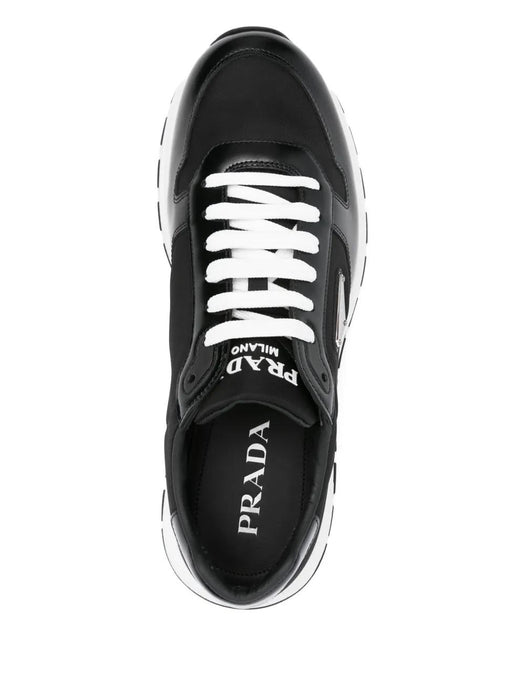 Leather-panelled sneakers 2EE443 FG000 3LF5F0632 PRADA 