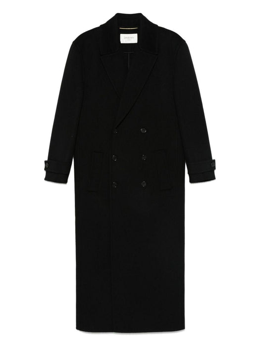 double-breasted wool coat 835063 Y060R1005 SAINT LAURENT 