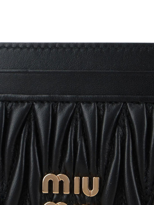 logo-lettering cardholder 5MC076 AFPPF0002 MIU MIU 